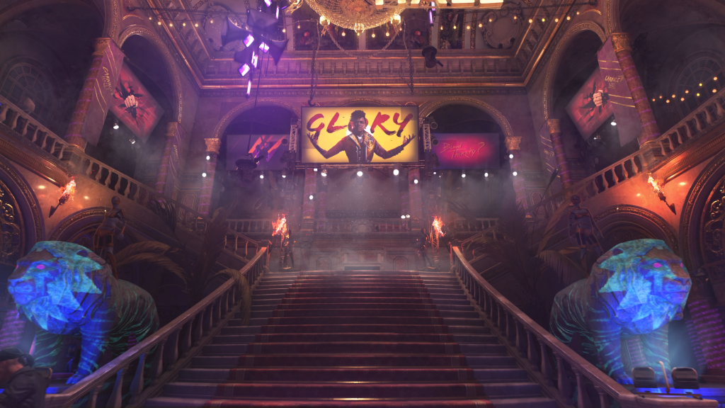 Bloody Ties locations Carnage Hall