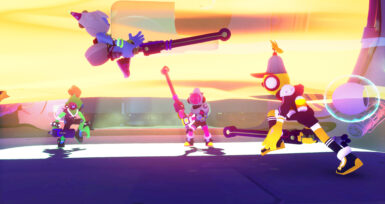 Flippin Misfits – Play as gladiators in a space arena in a crazy fight!