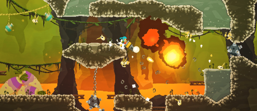 Pepper Grinder – Pay homage to the classics in this 2D treasure hunt!