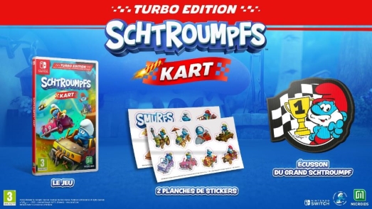 Smurfs kart turbo microids edition