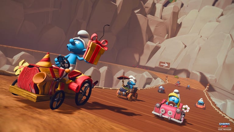 smurf kart alternative mario kart
