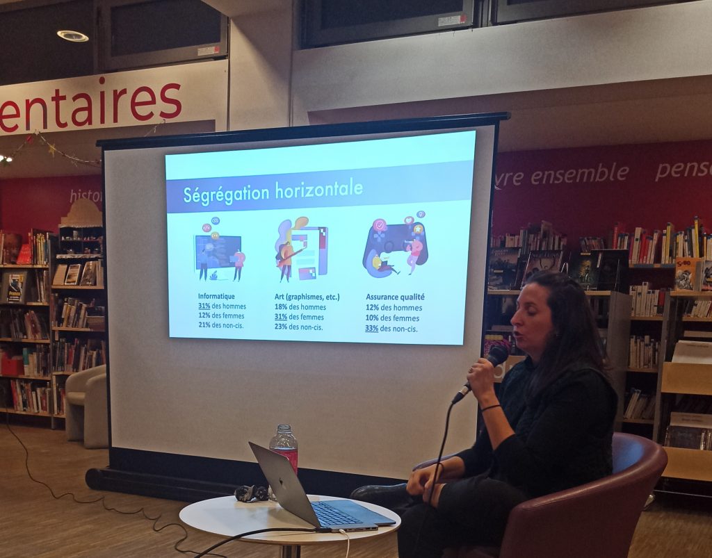 Gabrielle Trépanier-Jobin conference Equity, diversity and inclusion Paris November 24, 2022 and researcher University of Quebec of Montreal