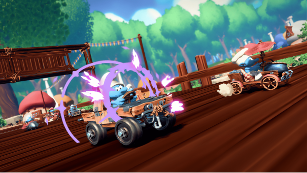 An alternative to Mario Kart is smurfing Kart