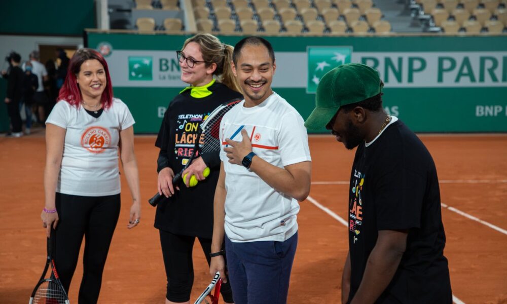 telethon roland garros
