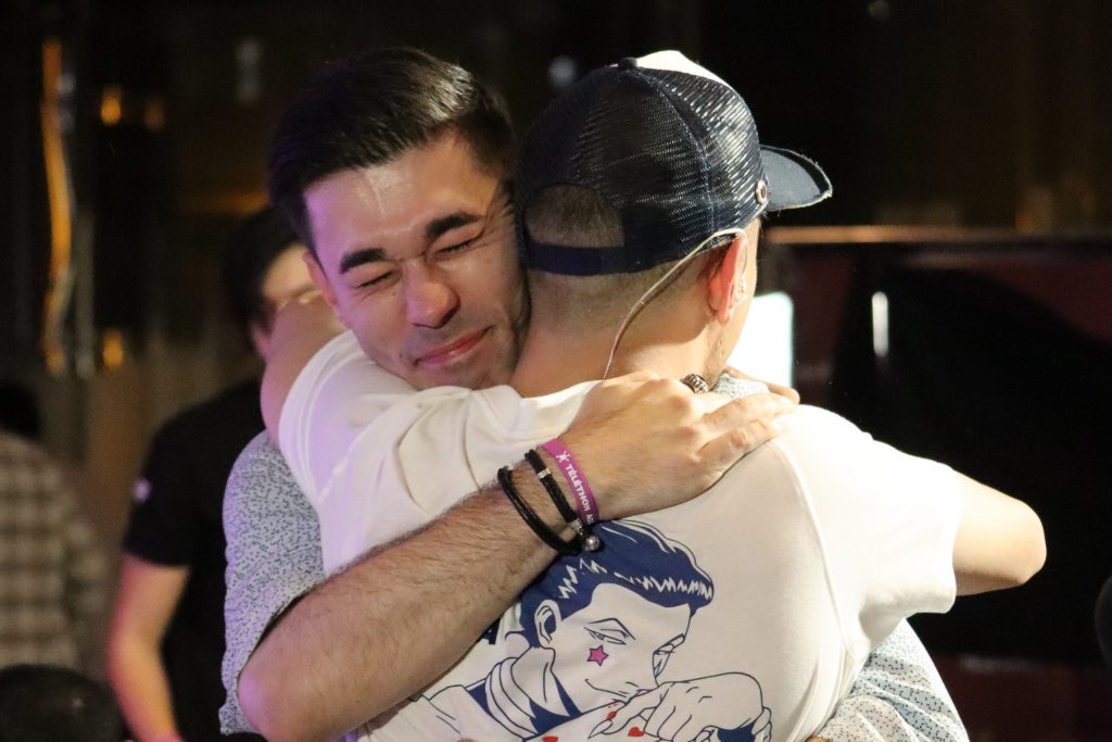 adrigeek and paco satisfied with the telethon