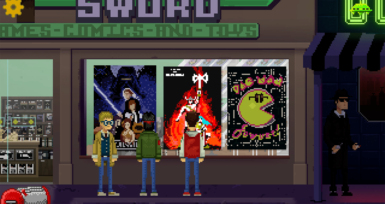 A point’n click like Stranger Things