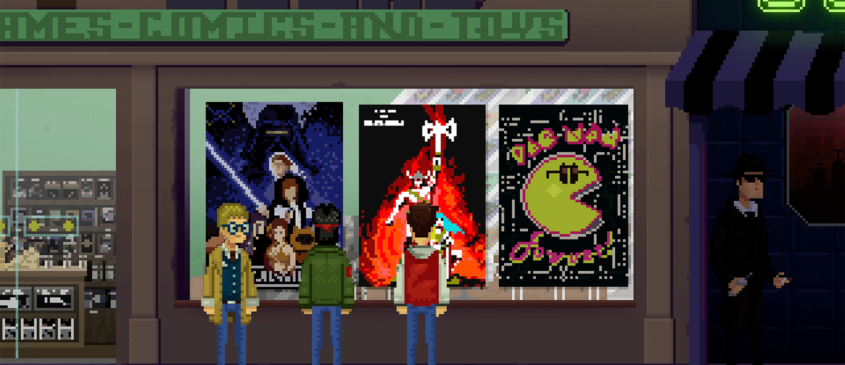 A point’n click like Stranger Things